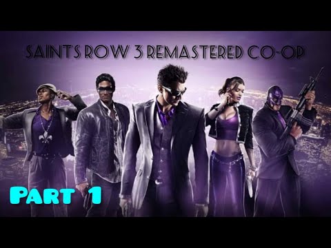 Saints Row The Third Remastered |Co-op Walkthrough| (Greek) Part 1