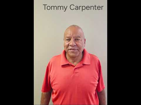 In 1964, Tommy Carpenter transferred to a formerly all-white school, Glen Alpine. He felt numb and confused learning he would attend a desegregated school. Memories from riding segregated buses stand out to him and how ingrained the expectations were that Black people would go straight to the back or would give up their seat for a white person. Carpenter and Elias Bryant desegregated Hush Puppy Fish Camp by eating dinner with their agriculture club after winning a competition. Their teacher told them not to attend, but Bryant refused. He picked up Carpenter from his home and said, "Let's go die together." Carpenter speaks about how desegregation closed Black schools and led to a profound loss of community and pride.