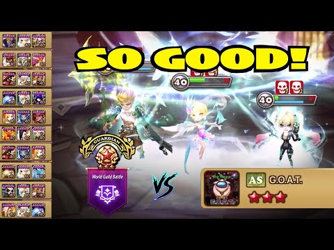 Testing out Loren Fran Leo vs GOAT META Defenses in Top Tier World Guild Battle!