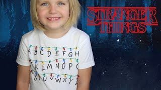 How To Make A Stranger Things ABC Christmas Lights Shirt!