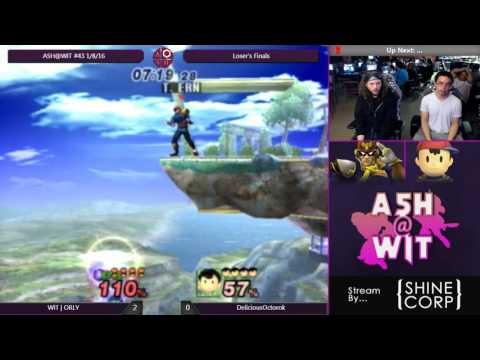 WIT | ORLY (Falcon) vs DeliciousOctorok (Ness) - ASH@WIT #43 PM Loser's Finals