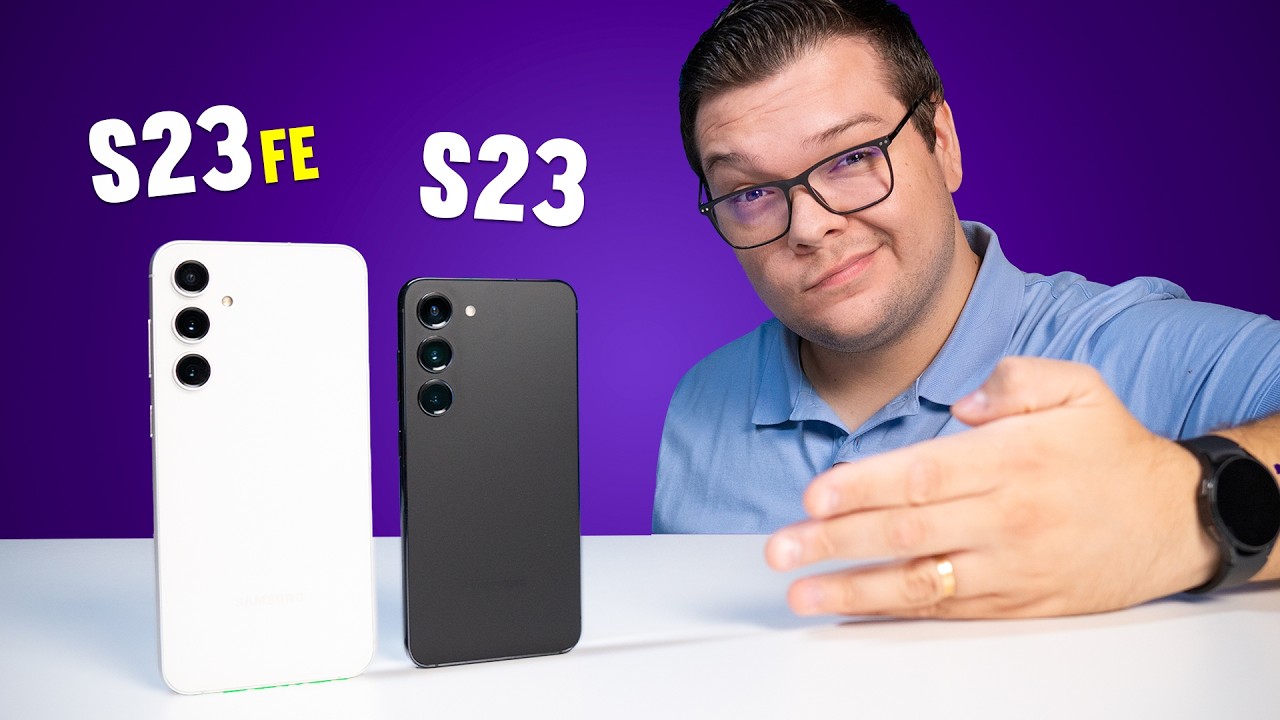 Galaxy S23 vs Galaxy S23 FE! qual é o melhor CELULAR? Comparativo