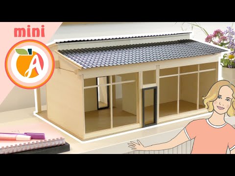 DIY Mini House - Building a Miniature Wooden House - Apricozy