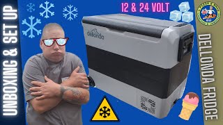 Budget 12v/ 24v/ 230v Compressor Camping Car Truck Mobile Fridge Freezer Unboxing & Set Up