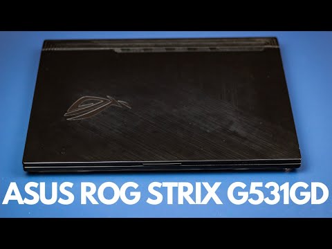 Cleaning ASUS ROG Strix G531GD laptop