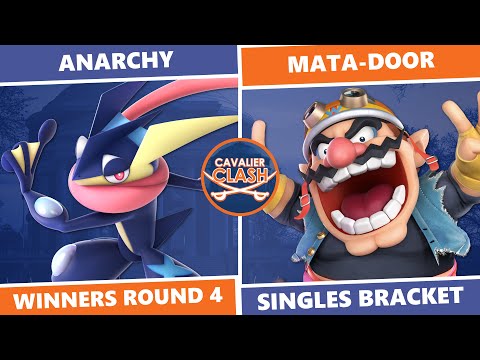 Cavalier Clash 5: Winners Round 4 - Anarchy (Greninja) Vs. Mata-Door (Wario) SSBU Singles