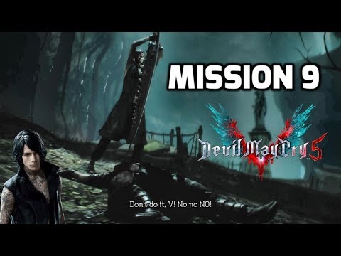 Devil May Cry 5 Mission 9 V Walkthrough S Rank   [ V KILL DANTE ]