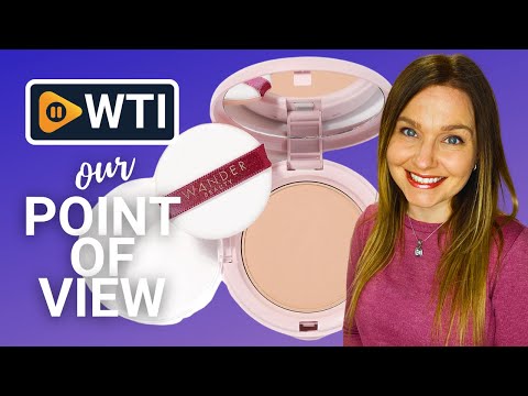 Wander Beauty Wanderlust Powder Foundation - Medium - Blurs and Evens Skin Tone - Perfects and Hydrates With Hyaluronic Acid - WTI product video review
