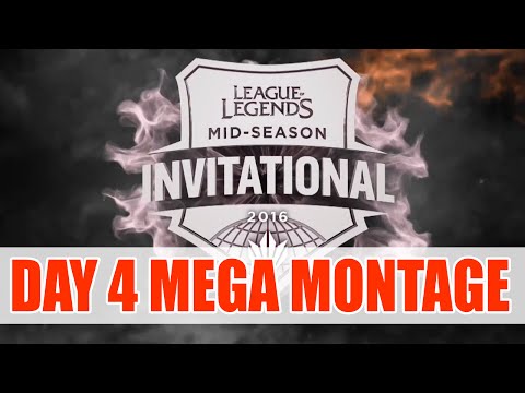 MSI 2016 Day 4 Mega Montage - All kills, Highlights, Interview Extracts! (TLDW; in the end)