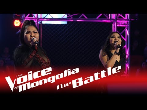 Maralgoo vs. Zaya  - "Black Widow" - The Battle - The Voice of Mongolia 2018