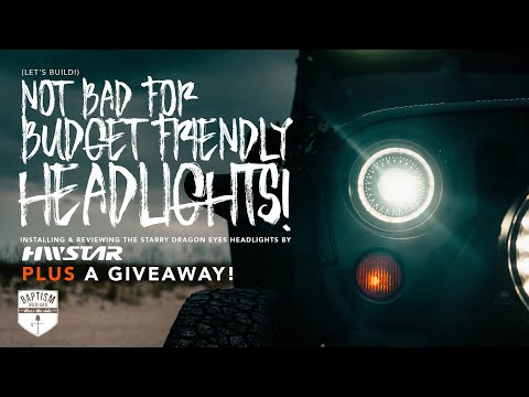 Great *Budget Friendly* Headlights: The HWSTAR Dragon Eyes (+ GIVEAWAY!!)