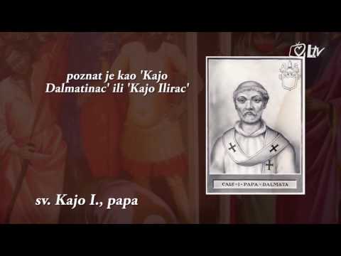 Katolički kalendar 22.4.2017. – sv. Kajo I., papa
