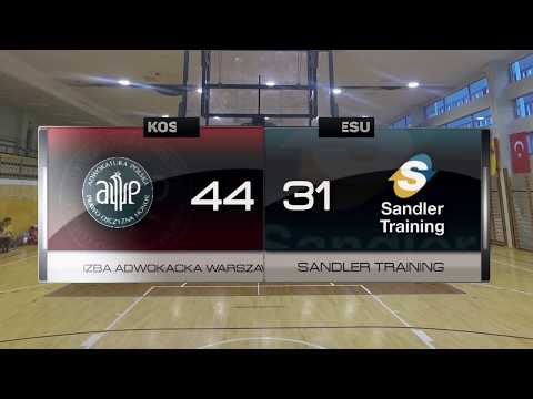 Izba Adwokacka Warszawa vs Sandler Training - II kolejka - Warszawa - Koszykarska Liga Biznesu