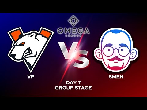 VP VS 5MEN - EU Immortal Group Stage - Omega League Dota 2 Highlights 2020