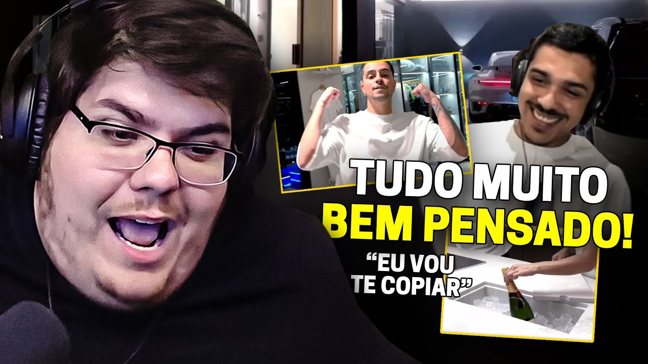 CASIMIRO REAGE: TOUR PELA MANSÃO DO LOUD CORINGA ft. Chico Moedas | Cortes do Casimito