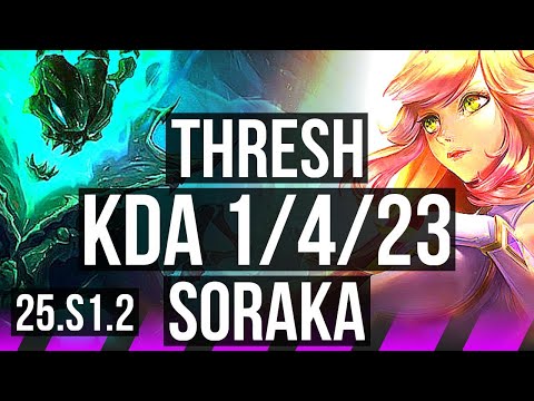 THRESH & Varus vs SORAKA & Caitlyn (SUP) | 1/4/23 | KR Master | 25.S1.2