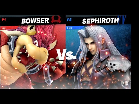 Egg(Bowser) VS Skye(Sephiroth) [Losers Quarters] | SZmash Sip N'Smash Monthly 05 | Smash Ultimate