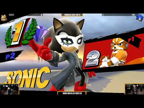 Ultra WBB #130 | Rozics vs 6WX - Winners Qtrs Top 12 - Super Smash Bros. for Wii U