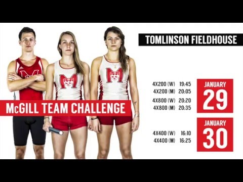 2016 McGill Team Challenge  Preview