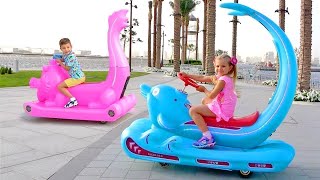 Download lagu Oliver and Diana Roma's AMAZING Playhouses Adventures - Best Adventures with Diana and Roma mp3