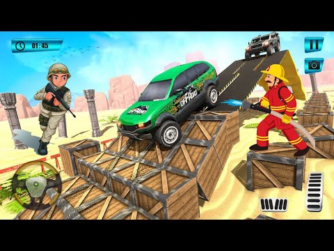 4x4 Offroad Jeep Stunt Driving Simulator | Mountain Climb Stunt Offroad Game | Android GamePlay