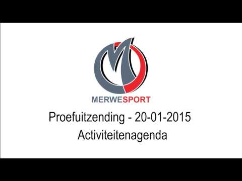 MerweSport - 20-01-2015 - Activiteitenagenda