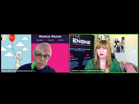 LinkedIn Live: 'Perspective and Decision Making' with Monica Moore and Catherine Cooke.