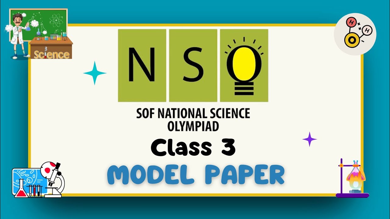 SOF National Science Olympiad | class 3 Olympiad | Model Paper | NSO #science #olympiad 