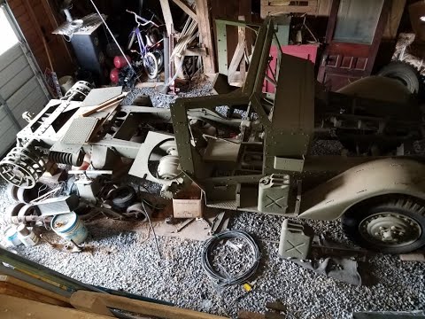 1941 White M2A1 Half Track - Engine - First Start/First Move - Bertha Comes To Life!!!! #halftrack