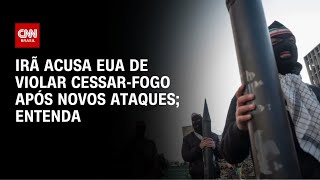 Vídeo: Irã diz ter abatido drone dos EUA e alerta contra violações do cessar-fogo | LIVE CNN