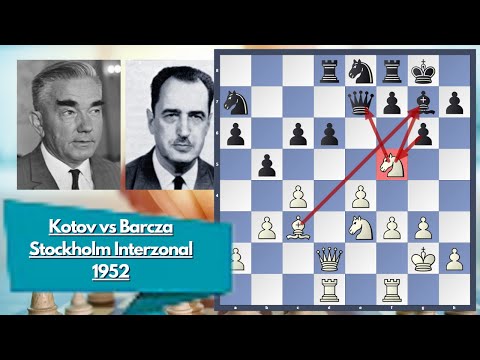 Alexander Kotov's SECRET Method for BEATING Gedeon Barcza