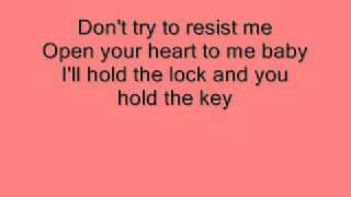 glee borderline-open your heart with lyrics