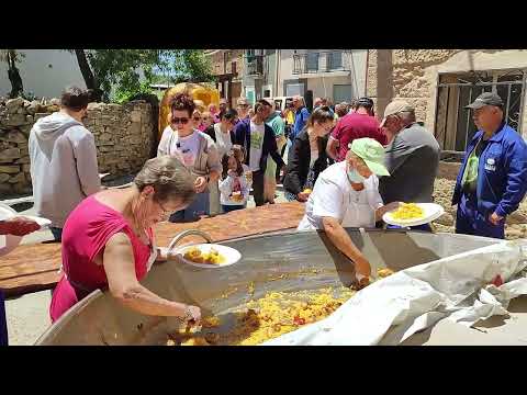 Paellada para 600 personas en Corporario por las fiestas de San Blas