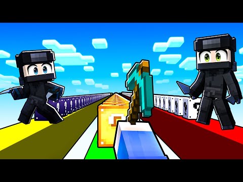 XXL NINJA LUCKY-BLOCK RACE GEGEN EPIC!