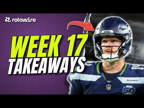 Thumbnail for 12 Takeaways From Week 17 Fantasy Football