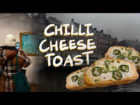 Ultimate Chilli Cheese Toast Recipe: Dutch Truffle Goat Cheese & Cheddar | Amsterdam Travel 🇳🇱