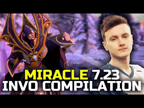 Reason Why He Is The Best Invoker in Dota 2 - Miracle- EPIC Invoker Gameplay Compilation 7.23 Patch