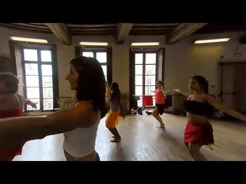 Ori Tahiti Berlin Mehura Team at Heiva i Paris 2019 rehearsing in Paris - powered by clubbingB