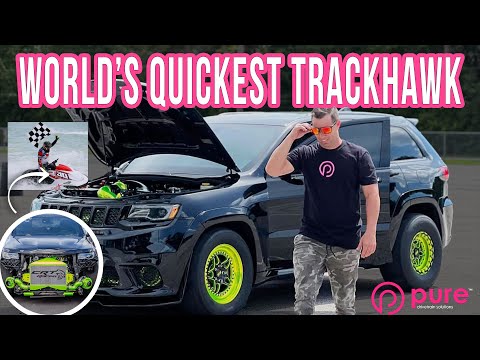 World's Quickest and Fastest Jeep Track Hawk! 2500HP Twin Turbo the does 7's in the 1/4 Mile