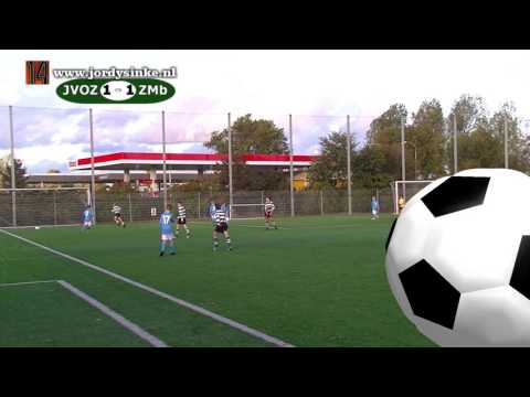 Oefenwedstrijd JVOZ JO12-1 - Zeelandia Middelburg JO13-1  18 oktober 2016