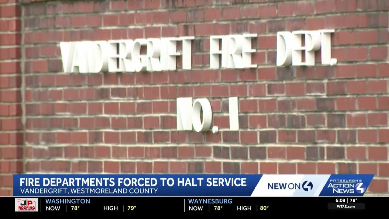 Vandergrift borough left without fire department amidst insurance lapse