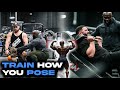 THE ART OF POSING TRAINING WITH WEIGHTS | ft. MIKE ASIEDU, NOAH HAMILTON AND ANTOINE VAILLANT