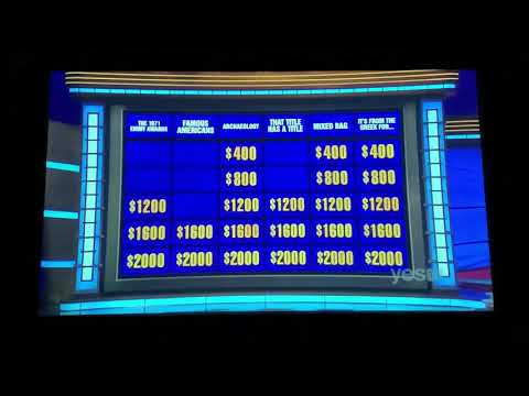 Double Jeopardy, Zach Newkirk Day 7 - 2nd Daily Double (2/1/21)