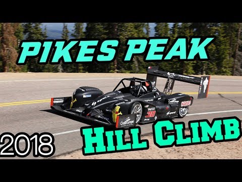 Pikes Peak International Hill Climb 2018 Test & Practice sesions. Insane exaust sounds