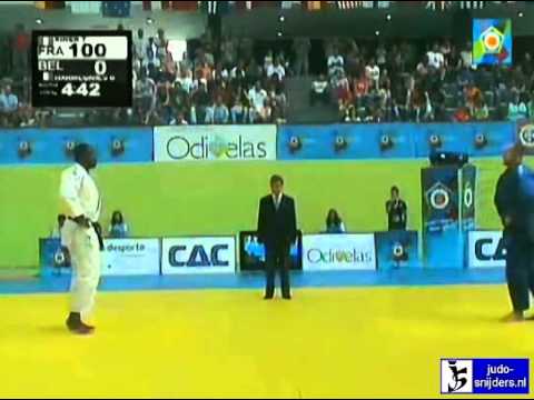 Teddy Riner (FRA) - Benjamin Harmegnies (BEL) [+100kg] semi-final