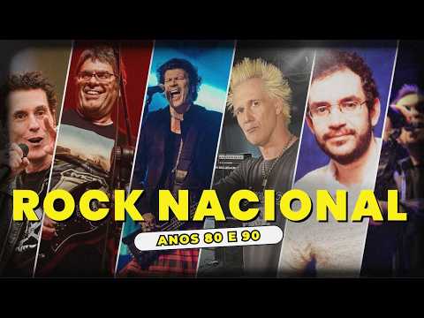 🎸 ROCK NACIONAL 80/90 🎶 As Músicas Que Marcaram Uma Geração!