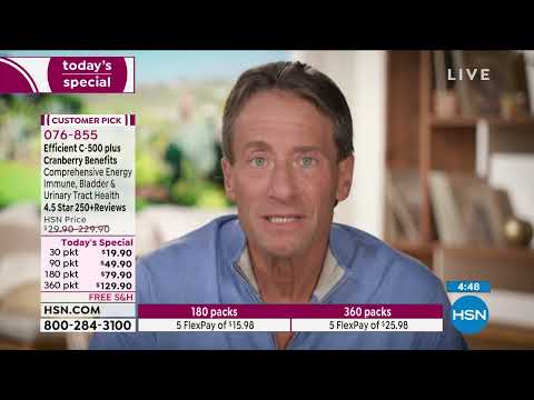 EfficientC + Cranberry Benefits with Pomegranate  30 Pac...