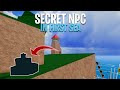 4 SECRET NPC In The First Sea That You Have MISSED - Blox Fruits