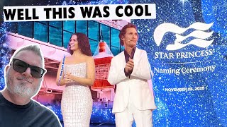 My first day on the new Star Princess Cruise Ship