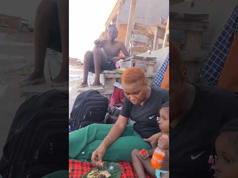 At the Beach with my lovely family